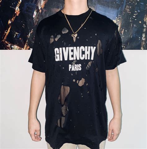 givenchy destroyed t shirt melbourne